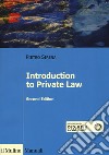 Introduction to private law libro di Sirena Pietro