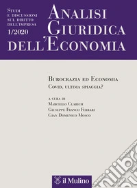 Analisi giuridica dell'economia (2020). Vol. 1 libro