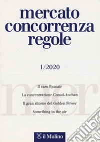 Mercato concorrenza regole (2020). Vol. 1 libro