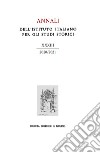 Annali dell'Istituto italiano per gli studi storici. Vol. 33 libro