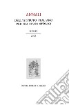 Annali dell'Istituto italiano per gli studi storici (2022). Vol. 34 libro