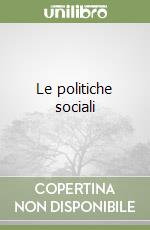 Le politiche sociali libro