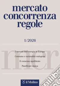 Mercato concorrenza regole (2026). Vol. 1 libro