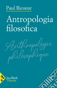 Antropologia filosofica libro