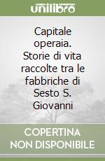 Capitale operaia. Storie di vita raccolte tra le fabbriche di Sesto S. Giovanni