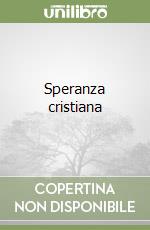 Speranza cristiana libro