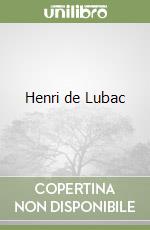 Henri de Lubac libro