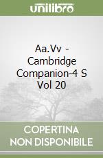 Aa.Vv - Cambridge Companion-4 S Vol 20 libro