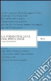 La poesia italiana dal 1960 a oggi libro di Piccini D. (cur.)