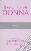 Poeti con nome di donna libro