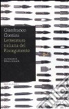 Letteratura italiana del Risorgimento libro di Contini Gianfranco