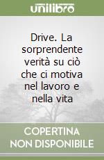 Drive. La sorprendente verità su ciò che ci motiva nel lavoro e nella vita libro