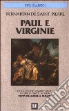 Paul e Virginie. Testo francese a fronte libro