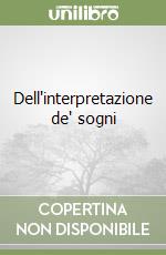 Dell'interpretazione de' sogni libro