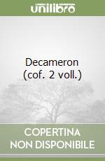 Decameron (cof. 2 voll.) libro