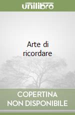 Arte di ricordare libro