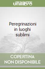 Peregrinazioni in luoghi sublimi libro