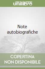 Note autobiografiche libro