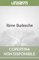 Rime Burlesche libro