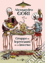 Gruppo di leprecauni in un interno libro