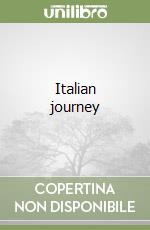 Italian journey libro