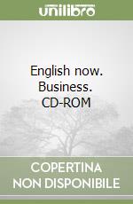 English now. Business. CD-ROM