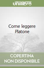 Come leggere Platone libro