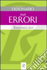 Dizionario degli errori libro