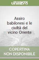 Assiro babilonesi e le civiltà del vicino Oriente libro