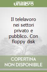 Il telelavoro nei settori privato e pubblico. Con floppy disk libro