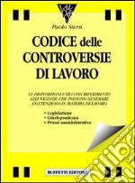 Codice controversie di lavoro libro