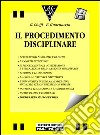 Il procedimento disciplinare libro