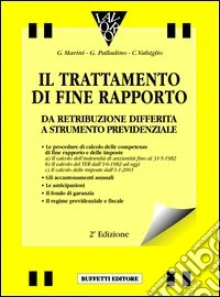 Trattamento di fine rapporto libro
