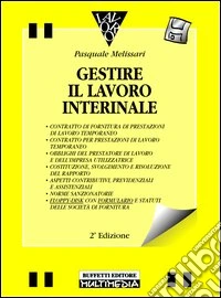 Gestire il lavoro interinale. Con floppy disk libro