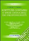 Scritture contabili e spese deducibili dei professionisti libro