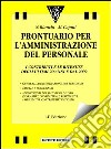 Prontuario per l'amministrazione del personale libro