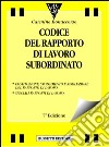 Codice del rapporto di lavoro subordinato libro