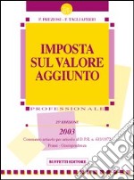 Imposta sul valore aggiunto libro