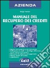 Manuale del recupero dei crediti libro