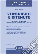 Contributi e ritenute libro