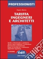 Tariffa ingegneri e architetti libro