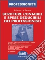 Scritture contabili e spese deducibili del professionista libro