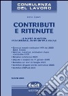 Contributi e ritenute libro