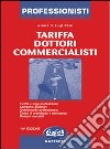 Tariffa dottori commercialisti libro