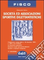 Società e associazioni sportive dilettantistiche libro