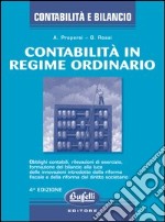 Contabilità in regime ordinario libro