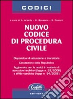 Nuovo codice di procedura civile libro