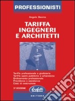 Tariffa ingegneri e architetti libro