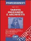 Tariffa ingegneri e architetti libro