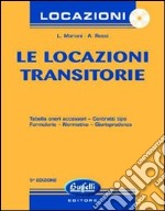 Le locazioni transitorie libro